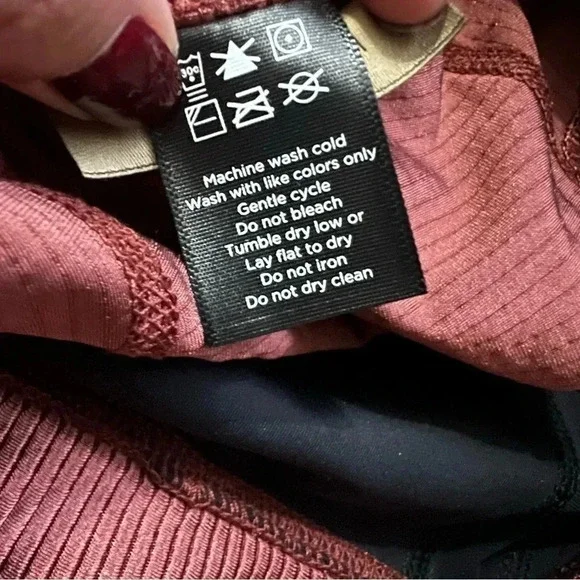 ALALA Raya Rib Bra in Desert Rose (Pinkish Brown) Size XS - Picture 10 of 10